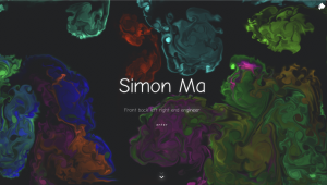 最新炫彩流光超炫酷引导页源码+支持下拉翻页功能-XC资源网